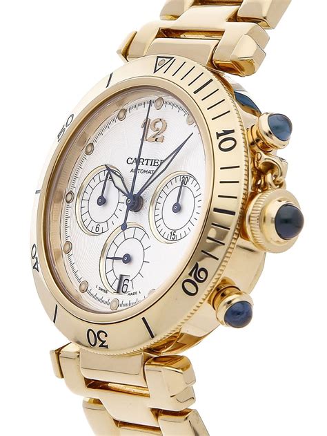 cartier pasha 38mm steel quarz chronograph|cartier pasha seatimer chronograph.